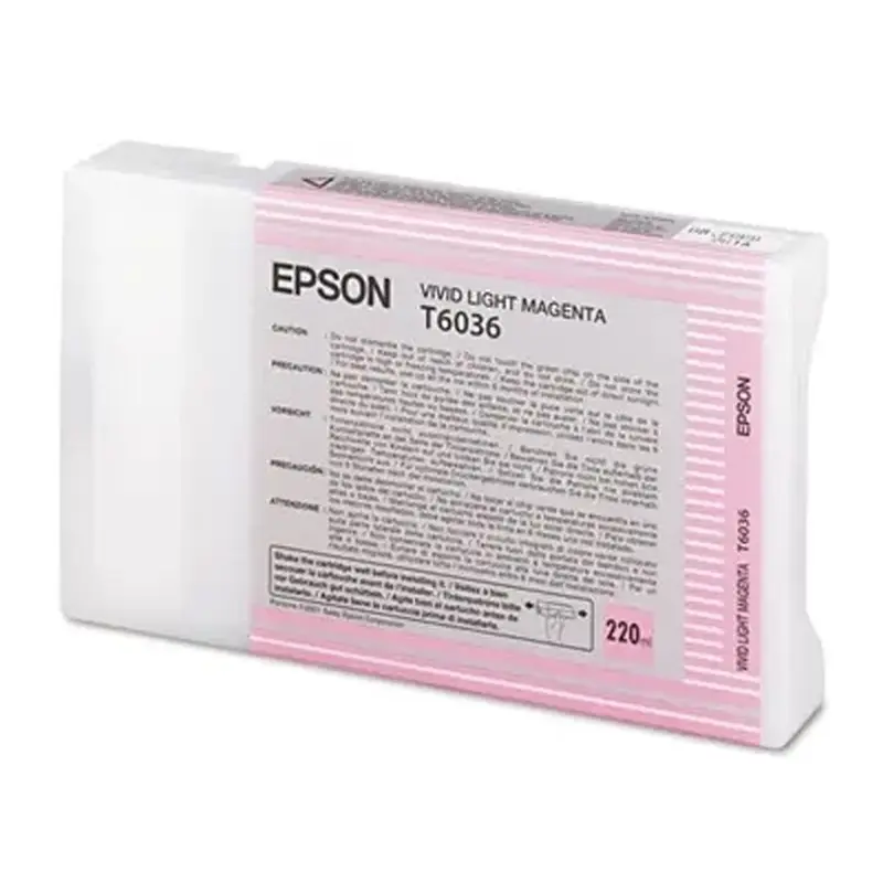 Epson T603600 Vivid Light Magenta UltraChrome K3 Ink Cartridge (220ml)