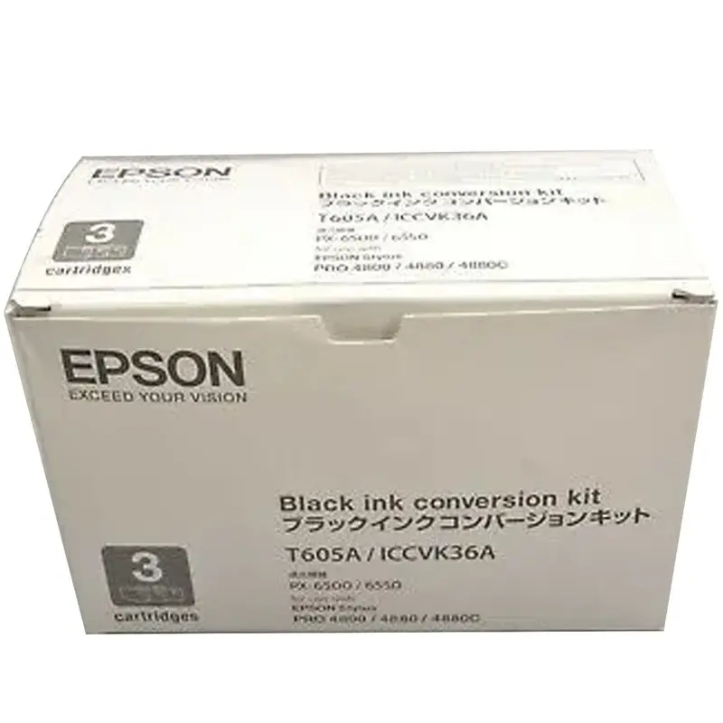 Epson T605A Black Ink Conversion Kit for 4800/4880