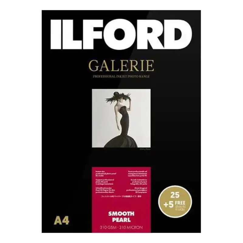 Ilford Galerie Smooth Pearl 310GSM A4 - 25 + 5 Sheets