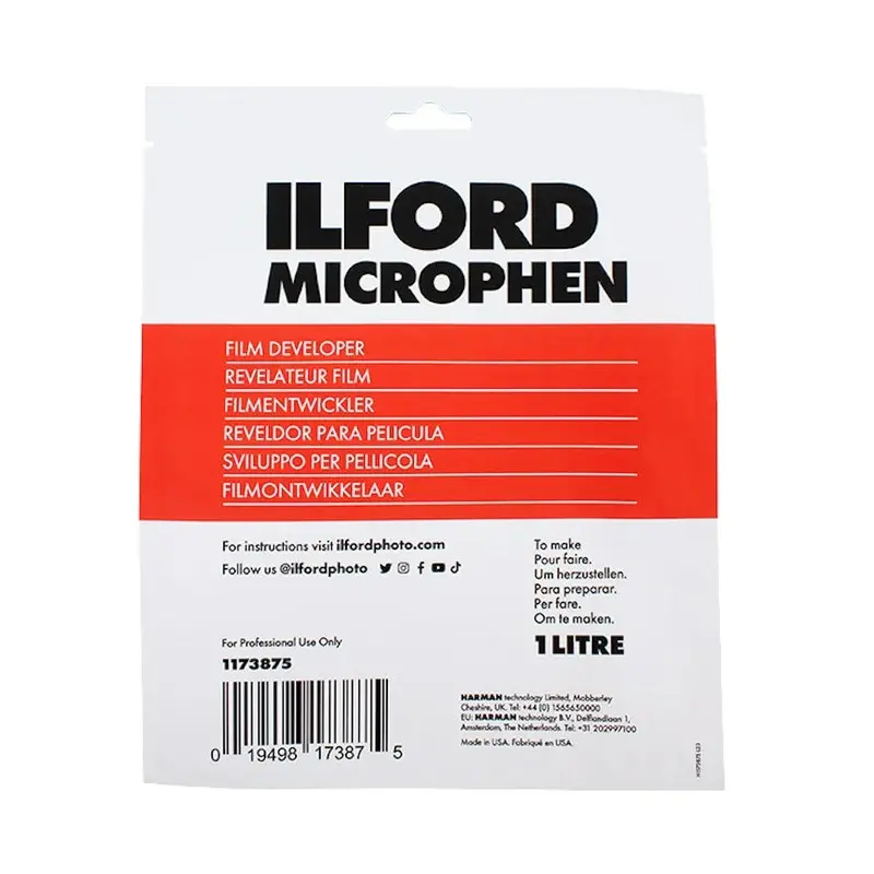 Ilford Microphen Developer (Powder) for Black & White Film Makes 1 Litre