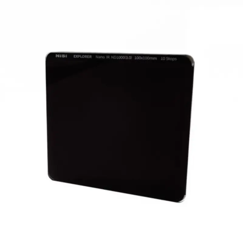 NiSi Explorer Collection 100x100mm Nano IR Neutral Density Filter ND1000 (3.0) 10 Stop
