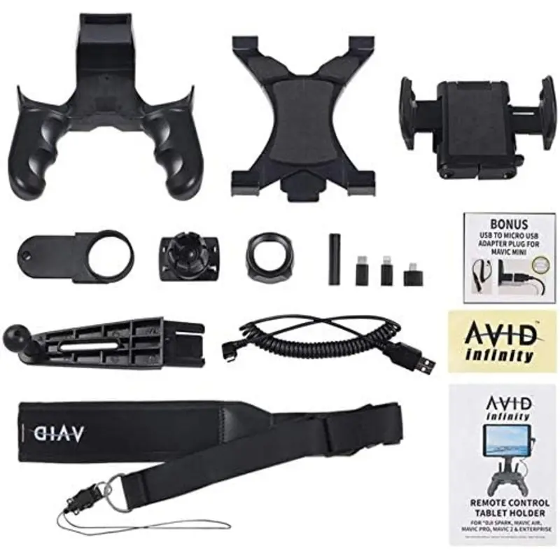 AVID Infinity Remote Control Holder for DJI Spark, Mavic AIR, Mavic PRO, Mavic 2