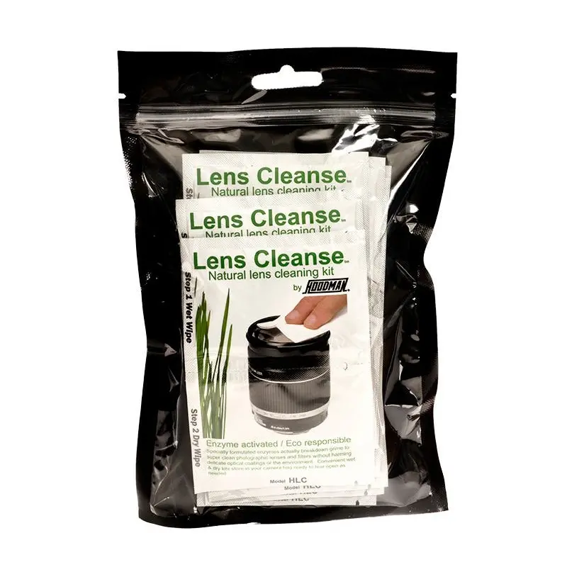 Hoodman Lens Cleanse Natural Cleaning Kits (12 Pack)