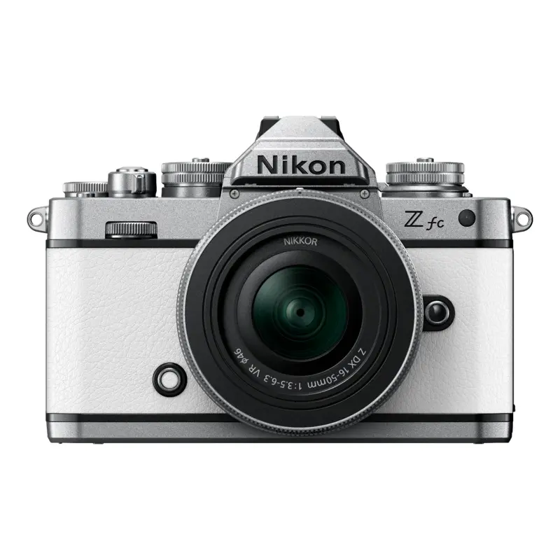 Nikon Zfc Mirrorless Camera with Z DX 16-50mm f/3.5-6.3 VR Lens (White)