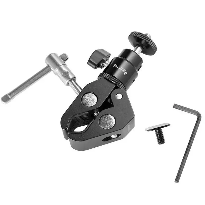 SmallRig Clamp Mount V1 + all Head Mount and Cool Clamp