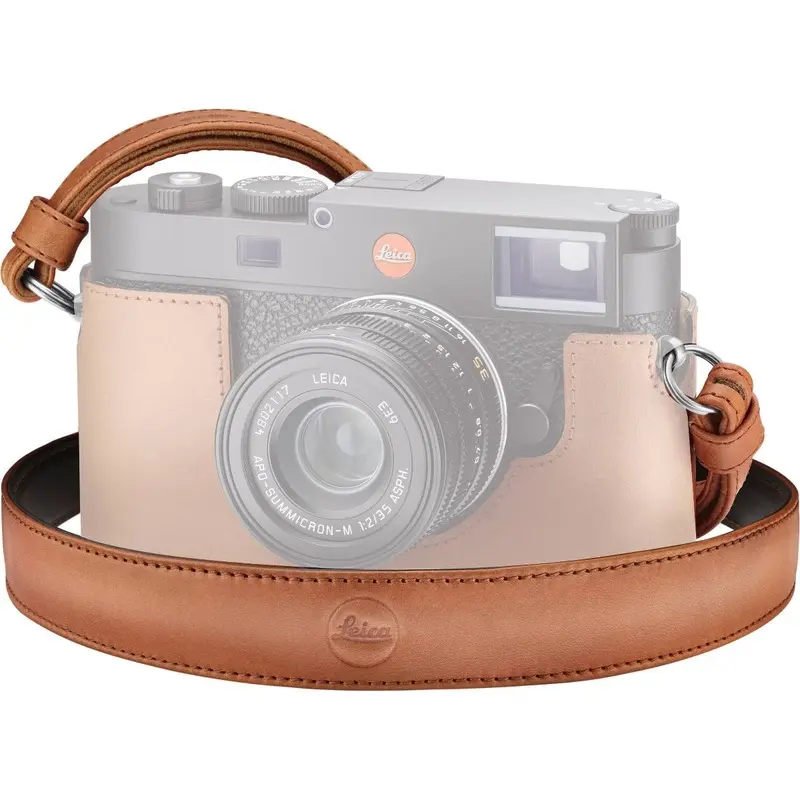 Leica Carrying Strap Cognac
