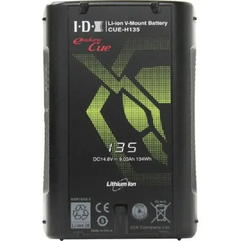IDX 134Wh Li-ion V-Mount Battery with 1x D-Tap