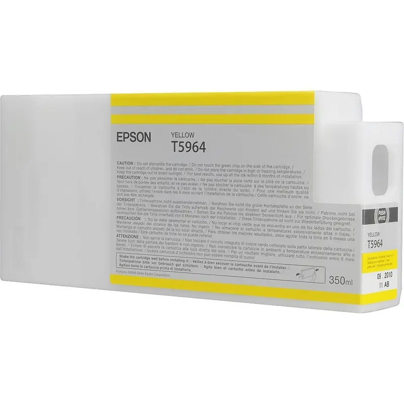 Epson T5964 Yellow UltraChrome HDR Ink Cartridge (350 mL)