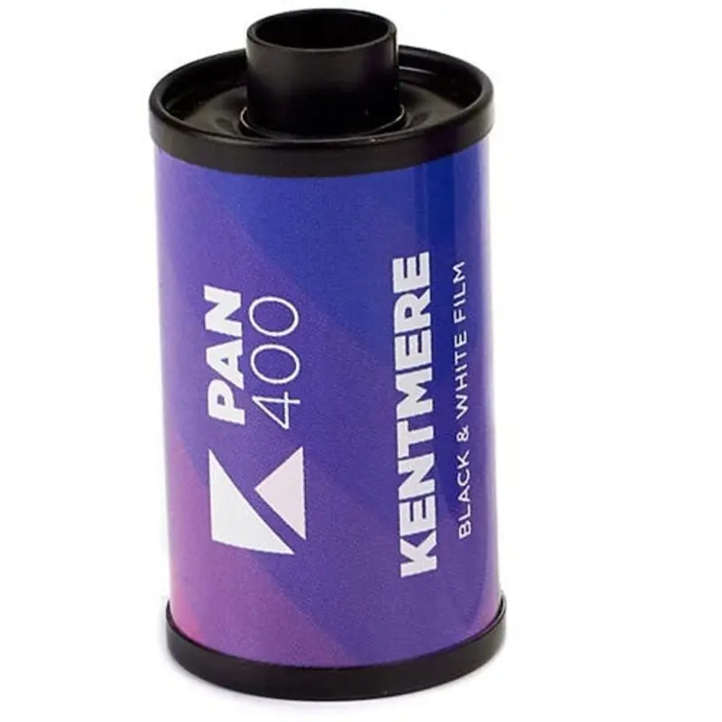 Ilford Kentmere Pan 400 Black and White Negative Film (35mm Roll Film, 36 Exposures)