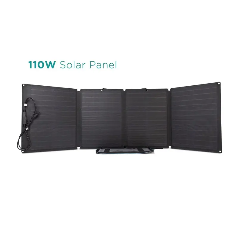 EcoFlow 110W Solar Panel, light weight and foldable - MS301