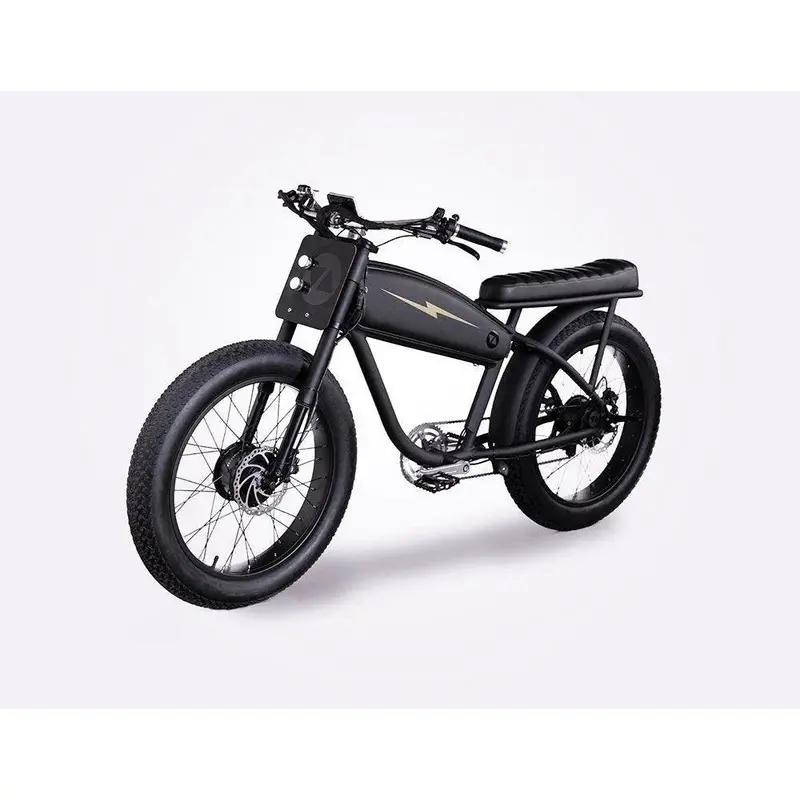 Vallkree The Mechanism EBike 24in, 2x 500 Watt Dual Motor (Matte Black)