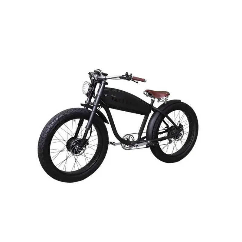 Vallkree The Mechanism EBike 26in, 2x 500 Watt Dual Motor (Matte Black)