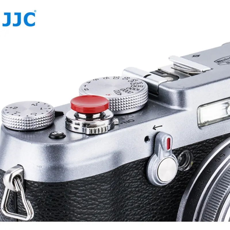 JJC Soft Release Shutter Button - Red
