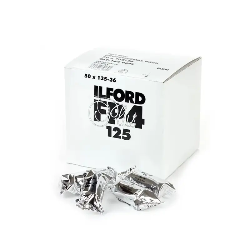 Ilford FP4 Plus 125 135-36 Exposure Film (50 Pack)