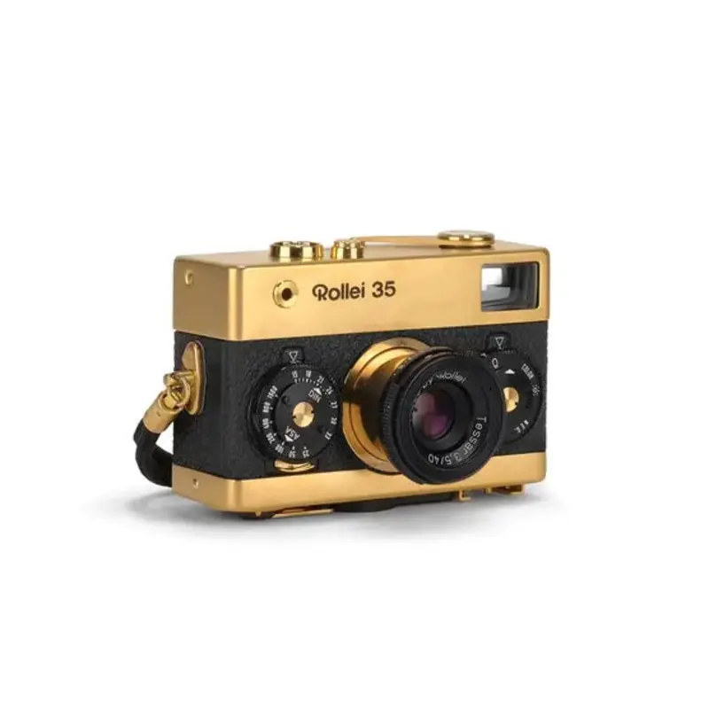 Rollei 35 Limited Edition Gold 35mm Full Frame Film Camera
