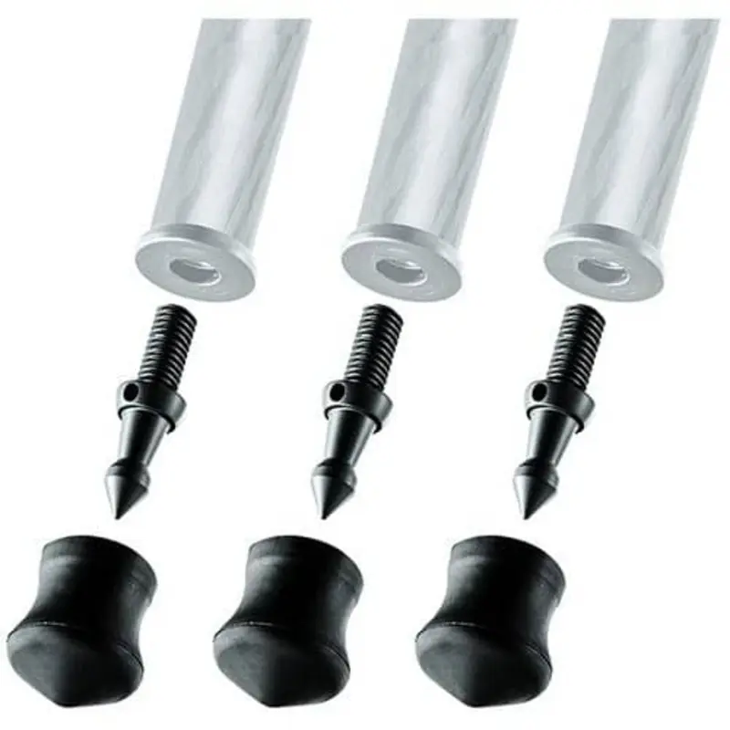 Gitzo Spike & Rubber Foot 30mm - 3/8'' Thread (3 Piece)