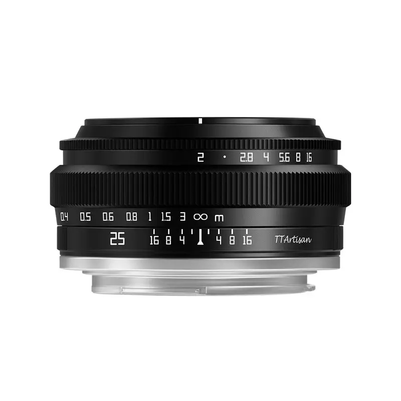 TTArtisan 25mm f/2 Lens for Nikon Z Mount Lens (APS-C) (Black)