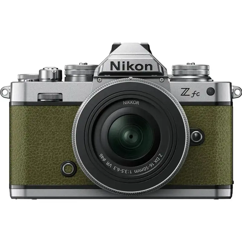Nikon Zfc Body Olive Green + Z DX 16-50mm f/3.5-6.3 VR SL + 50-250mm f/4.5-6.3 VR Kit