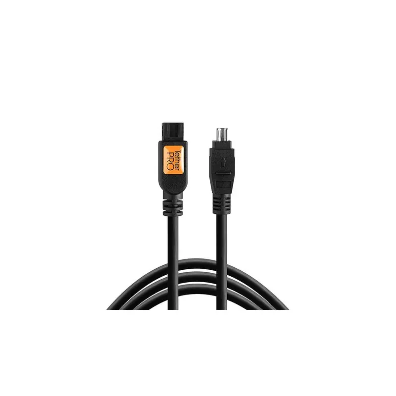Tether Tools TetherPro FireWire 800 9-Pin to FireWire 800 9-Pin Cable (Black, 15')