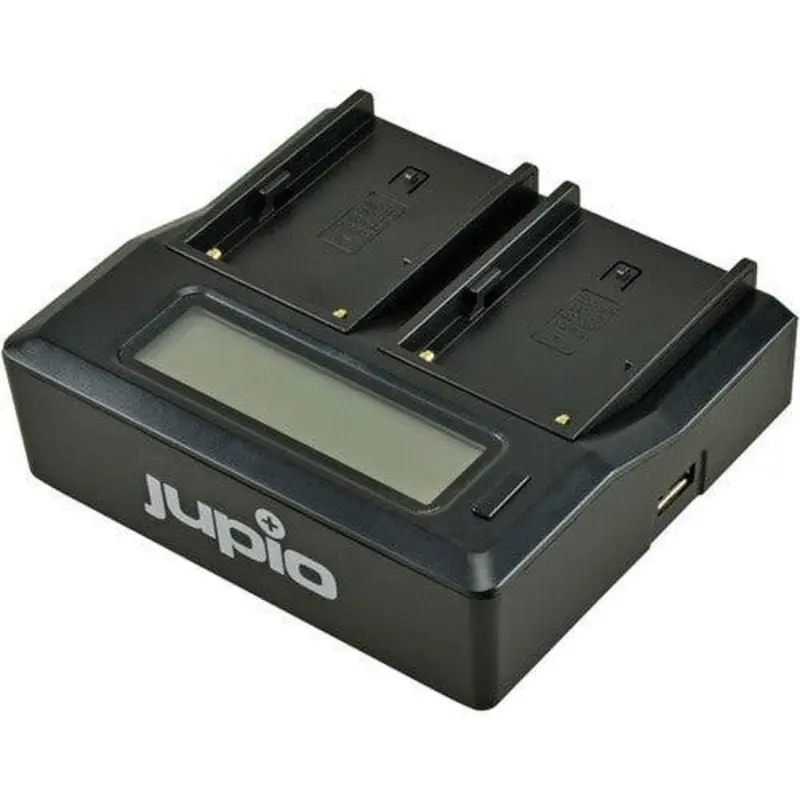 Jupio Duo Charger for Canon BP-955/975 Batteries for RED KOMODO