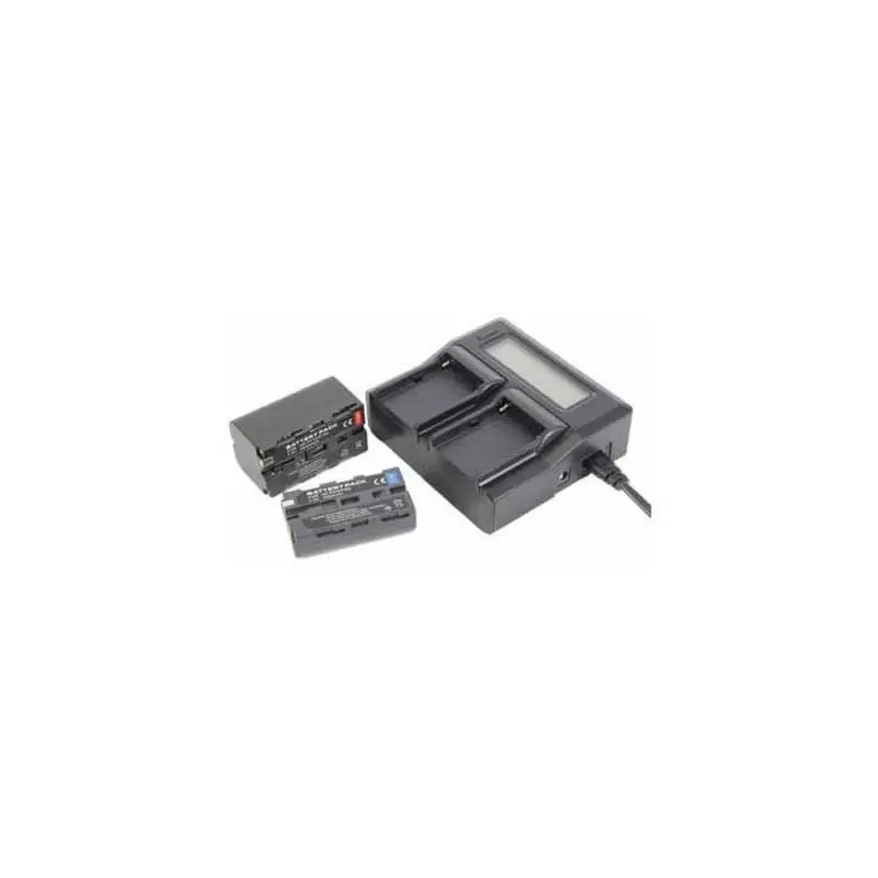 V-Gear VG-CHG9702 Dual Channel Pro Smart Charger for NP-F Batteries
