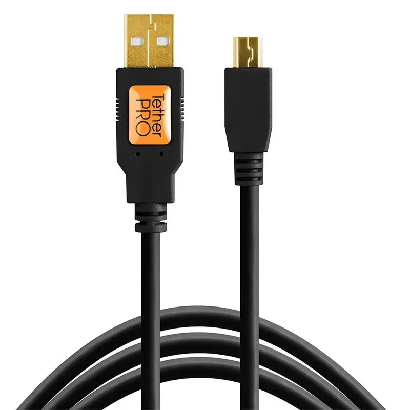 Tether Tools USB 2 Male to Mini-B 5-Pin 90cm Black