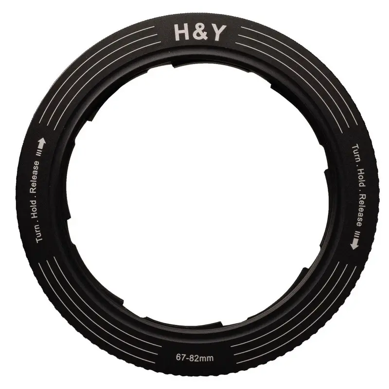 H&Y RevoRing Variable Adapter 67-82mm (82mm Filter Thread)