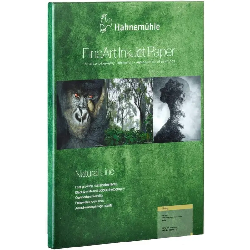 Hahnemuhle A4 Fineart Inkjet Paper introductory kit HEMP 3 sheets