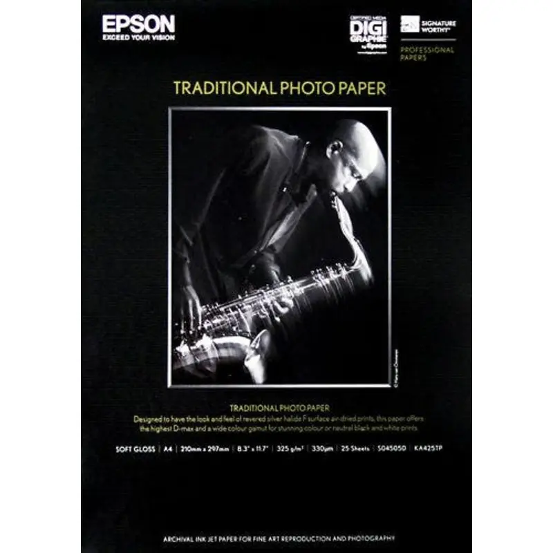 Epson A2 Traditional Paper 330GSM (25 Sheets)