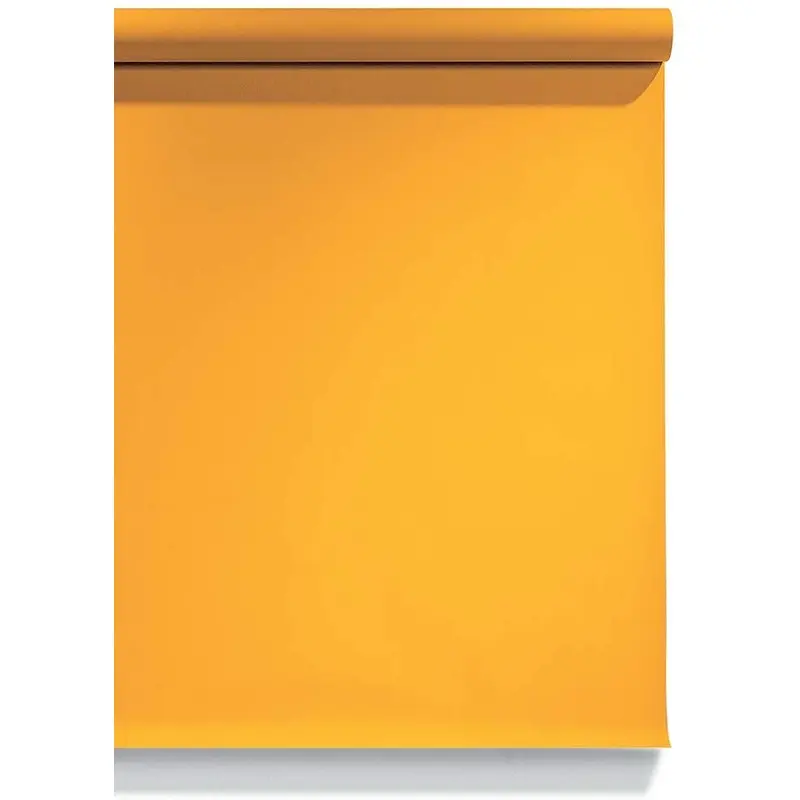 Superior Seamless Background Paper 27 Yellow Orange 2.75mt x 11mt