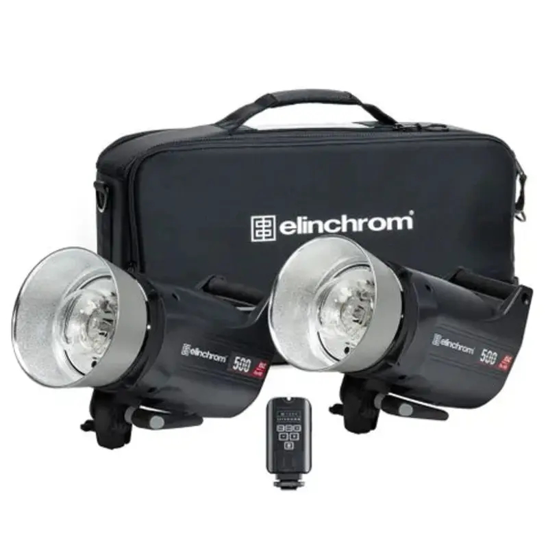 Elinchrom ELC Pro 500/500 To Go Set - Includes Skyport Plus