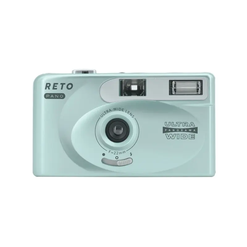 RETO PANO 35mm Film Camera Metallic Mint