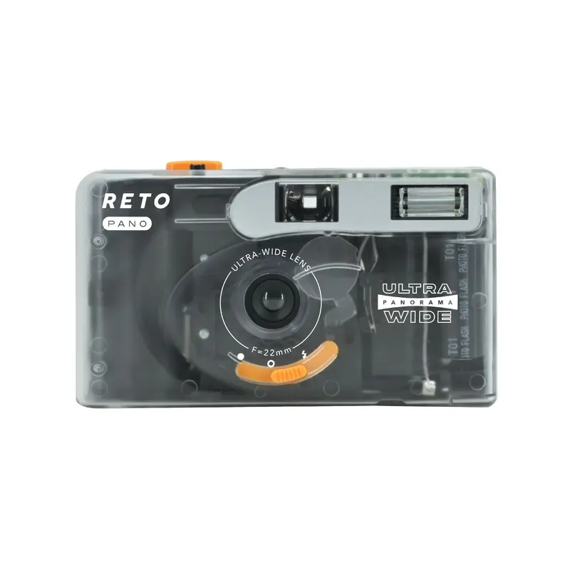 RETO PANO 35mm Film Camera Sheer White