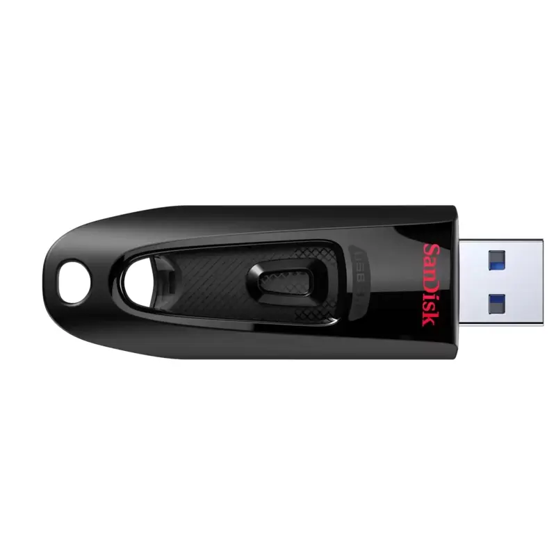 SanDisk Ultra USB 3.0 Flash Drive - 128GB (Black)
