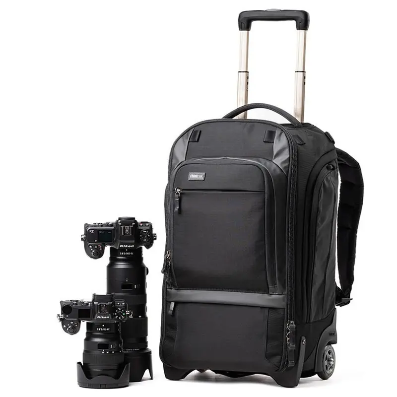 Think Tank Walker Pro Rolling Backpack - Black