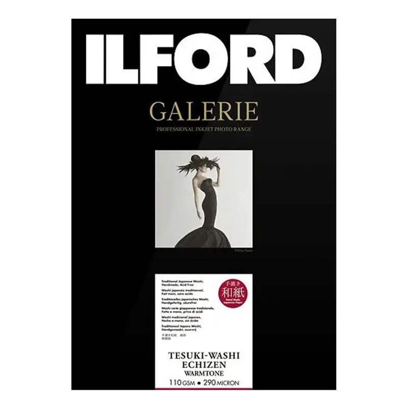 Ilford Galerie Tesuki-Washi Echizen Warmtone 110GSM A4 - 10 Sheets
