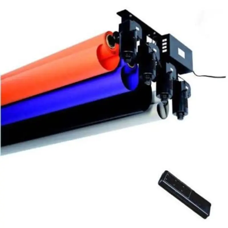 Nanlite Motorised Background Kit 3 roll with Remote Control