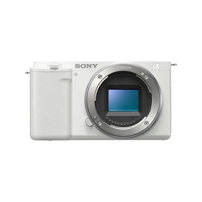 Sony ZV-E10 Mirrorless Camera (Body Only, White)