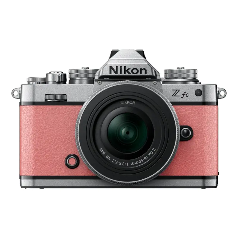 Nikon Zfc Mirrorless Camera with NIKKOR Z DX 16-50mm and DX 50-250mm Lens (Coral Pink)