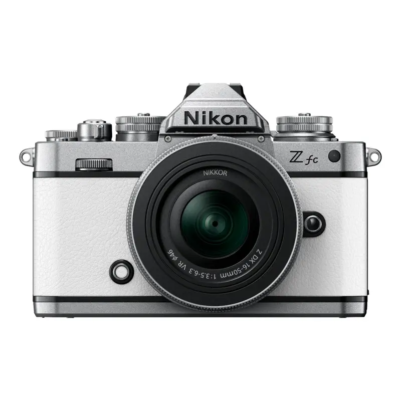 Nikon Zfc Mirrorless Camera with NIKKOR Z DX 16-50mm and DX 50-250mm Lens (White)