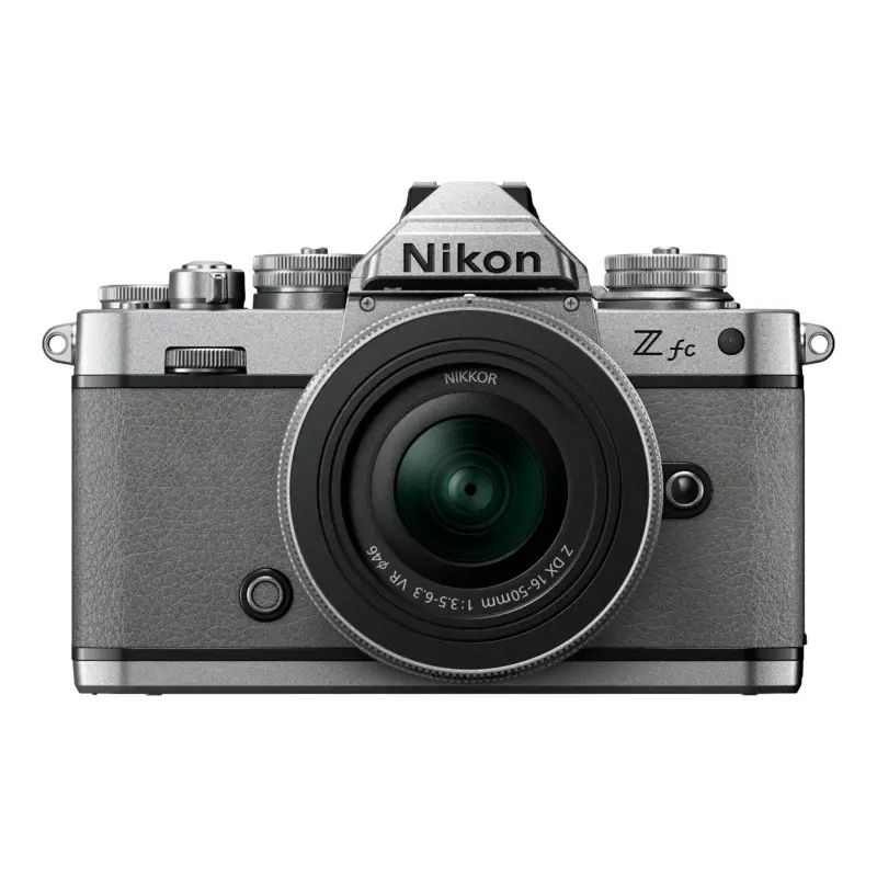 Nikon Zfc Mirrorless Camera with Z DX 16-50mm f/3.5-6.3 VR Lens (Natural Grey)