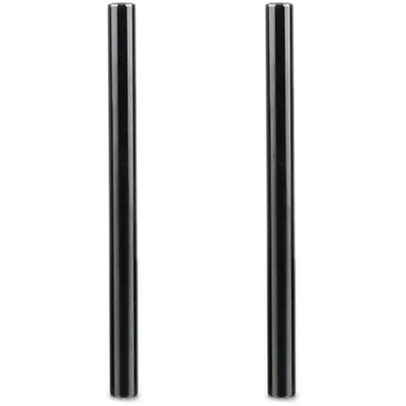 SmallRig 15mm Aluminum Rod (Pair, Black, 8inch)