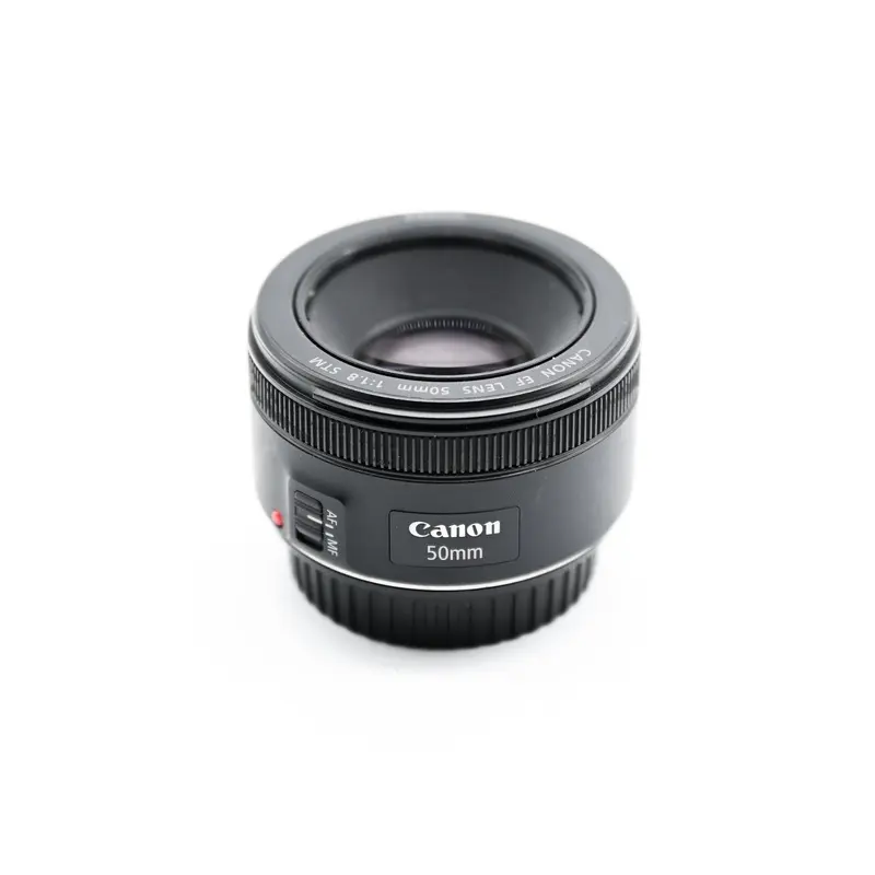 Pre-Owned Canon EF 50mm f/1.8 STM Lens w/Caps 4915203072