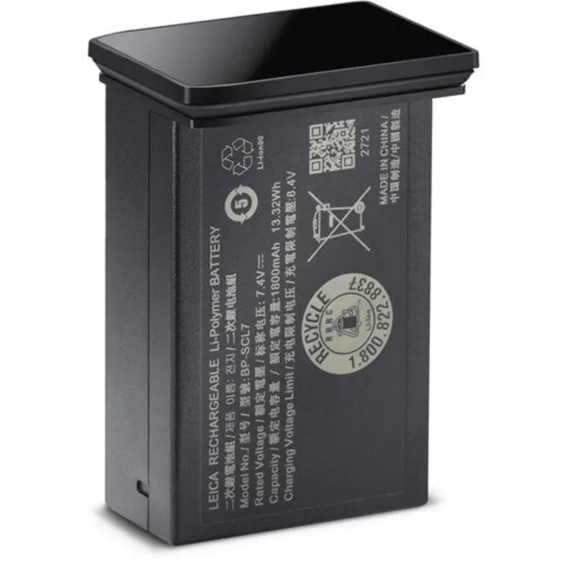 Leica BP-SCL7 Lithium Ion Glossy Black Battery for M11