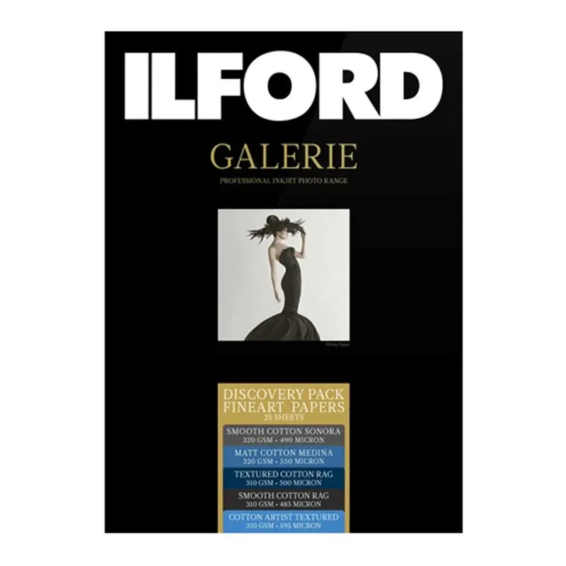 Ilford Galerie Discovery Pack Fine Art Rag A4 - 25 Sheets