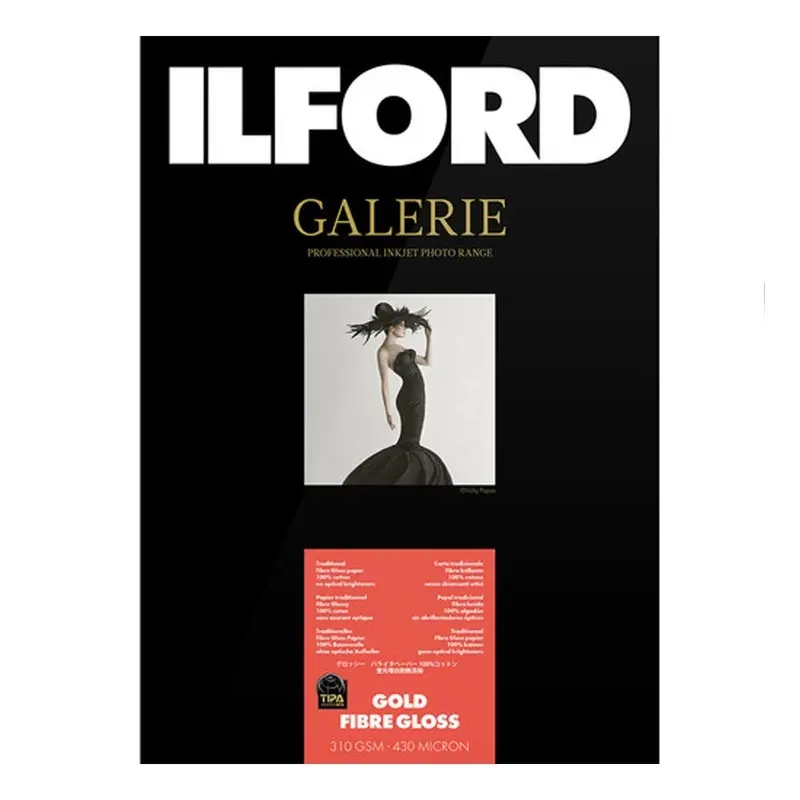 Ilford Galerie Prestige Gold Fibre Gloss 310GSM A2 - 25 Sheets