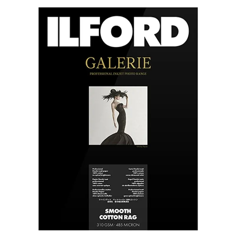 Ilford Galerie Smooth Cotton Rag 310GSM A3 - 25 Sheets