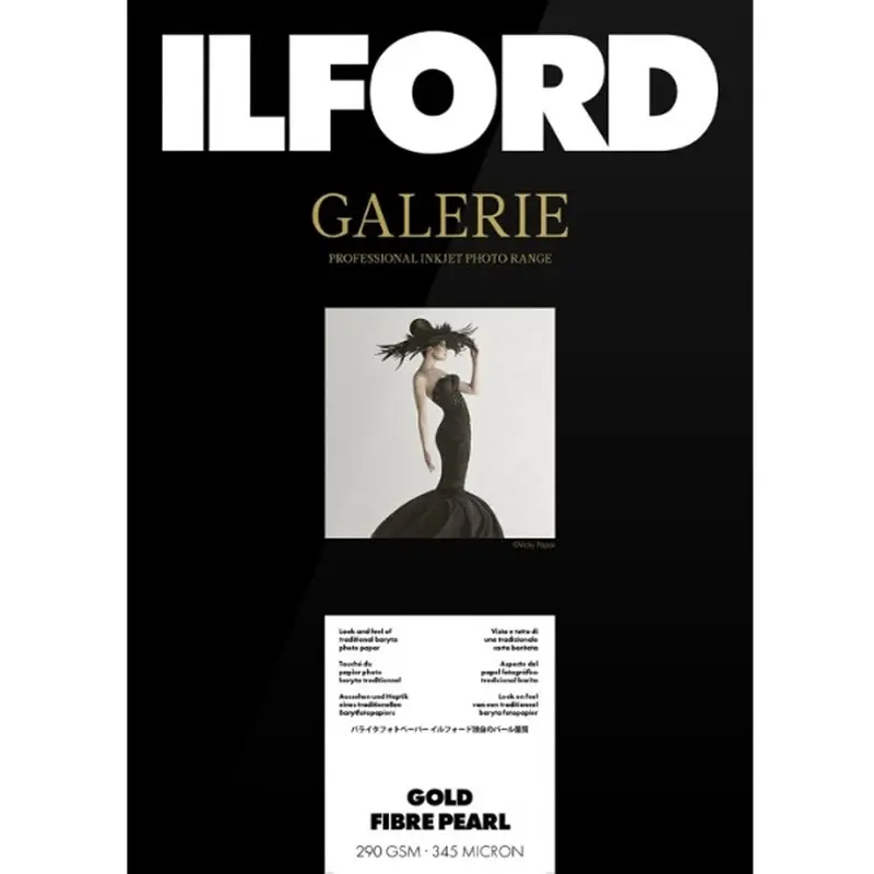 Ilford Galerie Gold Fibre Pearl 290GSM 4x6'' - 50 Sheets
