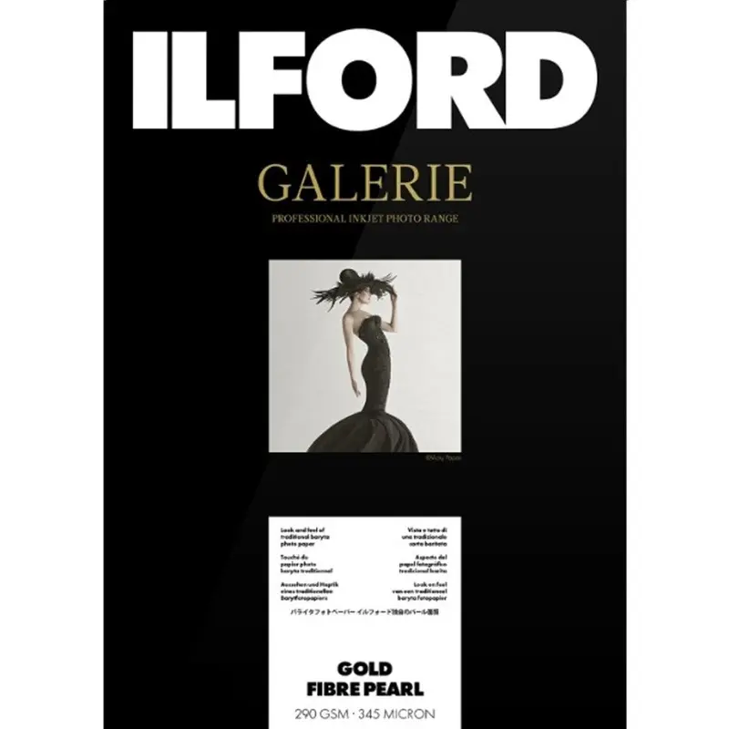 Ilford Galerie Gold Fibre Pearl 290GSM 5x7'' - 50 Sheets