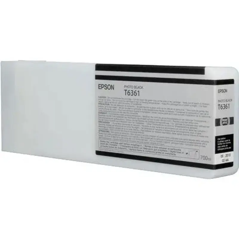 Epson T636100 Photo Black UltraChrome HDR Ink Cartridge (700ml)